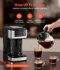 Multi-functional Programmable Coffee Maker-12-Cup Programmable Steeped Coffee Machine with Touch Screen.Features 4hour Insulated Steeped Coffee