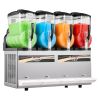 Slushie Machine, 12L/3.17Gal x 4 Tank Commercial Slushy Maker, Frozen Drink Maker with Self-Cleaning