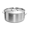 4.5 Gal Top Grade Thick Stainless Steel Stock Pot 18/10
