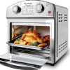 12.5 Quart 7-in-1 Convection Toaster Oven, 1500W, Stainless Steel, with 5 Pre-Set Menus – Roast, Bake, Slope, Grill, Broil, Toast, Dehydrate & Defrost