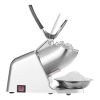 Ice Crusher Machine, 286lbs Per Hour Electric 4 Blades Snow Cone Maker, Stainless Steel Shaved Ice Machine with Bowl and Cover
