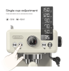 20Bar Semi-Automatic Coffee Maker-Cold/Hot Brew with 95°C Brewing, 135°C Steam, 58mm Ground Coffee, 1350W Pump-Press Steam Blower, Temperature Control