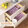 Silverware Drawer Organizer, Expandable Utensil Tray for Kitchen, BPA Free Flatware and Cutlery Holder