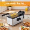 Household Deep Fryer with Timer for fried food