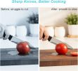 Elite Kitchen Knife Sharpener with 3 Stages, Professional Manual Blade Sharpening System, Ceramic Stone, Tungsten Carbide Plates, Diamond rods