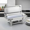 Stainless Steel Single Tray Chafing Dish – Buffet Food Warmer