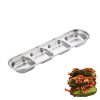 Sauce Dish Hotpot Seasoning Disc Barbecue Tableware