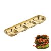 Sauce Dish Hotpot Seasoning Disc Barbecue Tableware