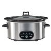 6/8 Quart Slow Cooker with 3 Cooking Settings, Non-Stick Ceramic Inner Pot, Dishwasher-Safe Lid, Multi-Functional Slow Cooker for Soups, Stews