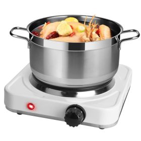 Household Portable Heating Hot Plate Stove (Color: White, Type: Kitchen Supplies)
