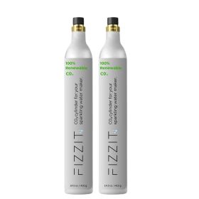 FIZZIT™ C02 Gas Cylinder - 60L | Premium Grade C02 | 100% Renewable CO2 (Pack: 2 Pack)