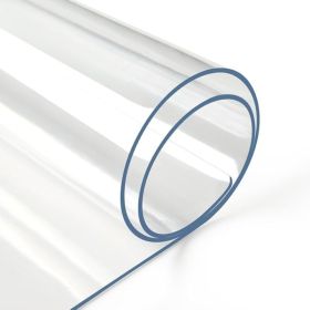 Clear Table Protector Mat -1.5mm Thickness Waterproof Heavy Duty PVC Table Cover For Dining Room Table (Option: 1.5mm-32x59inches)