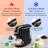 PSH2B-BK (ST514K) 5-in-1 automatic espresso machine with water level line