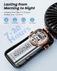 Portable Handheld Fan, 4000mAh Battery Operated 3 in 1 Multifunction Personal Travel Fans with Digital Display, 90° Foldable Desk Fans with Base