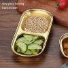 Square Sauce Dish Hotpot Seasoning Disc Barbecue Tableware